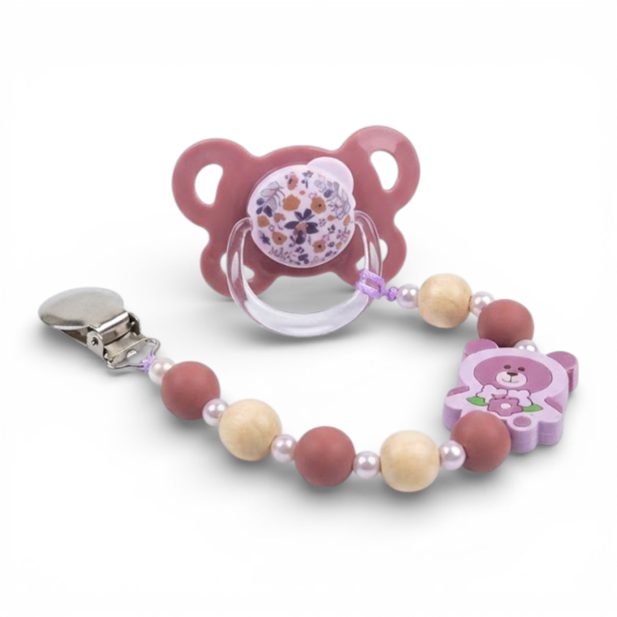 pretty baby soother & chain china