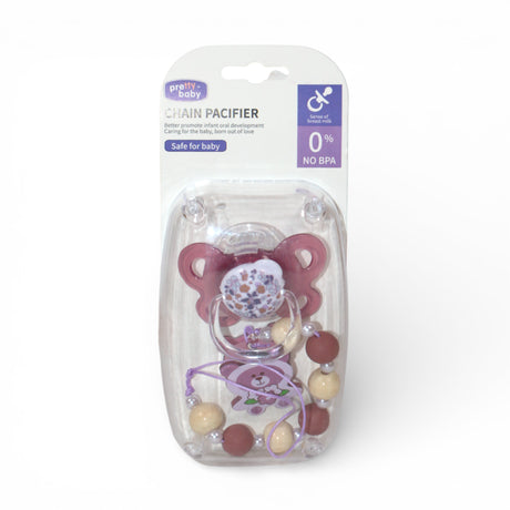 pretty baby soother & chain china