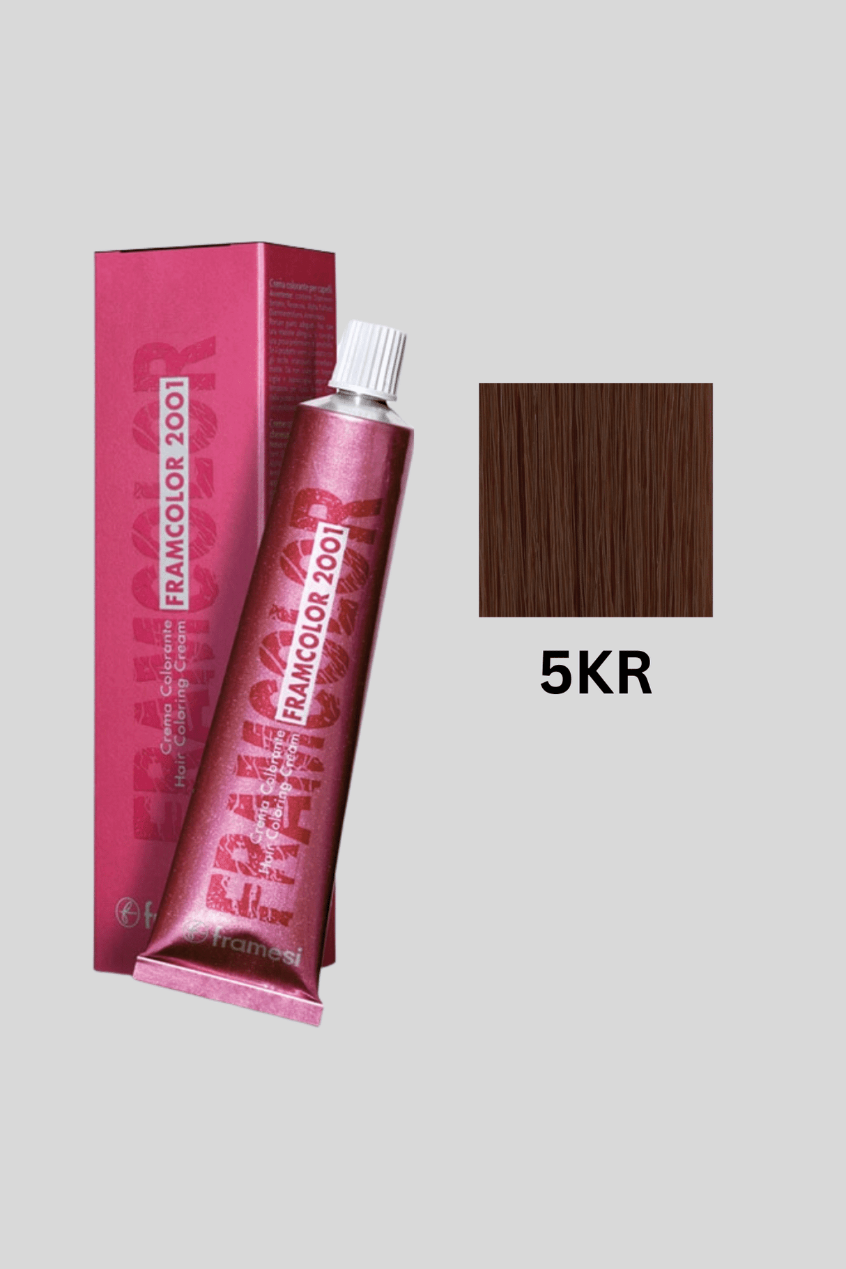 framesi hair color 2001 5kr caramel chestnut 60ml