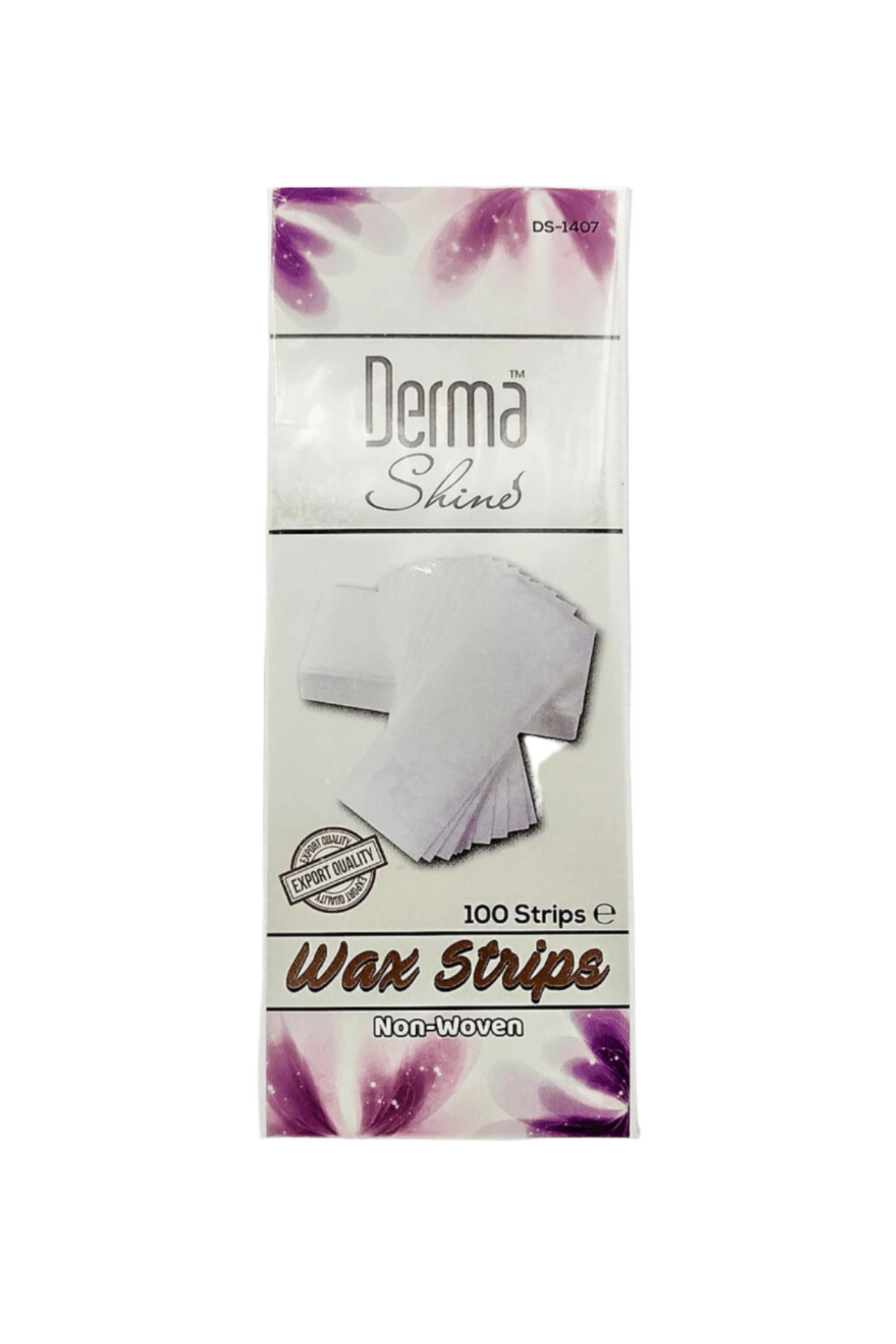 derma shine wax strips 100p