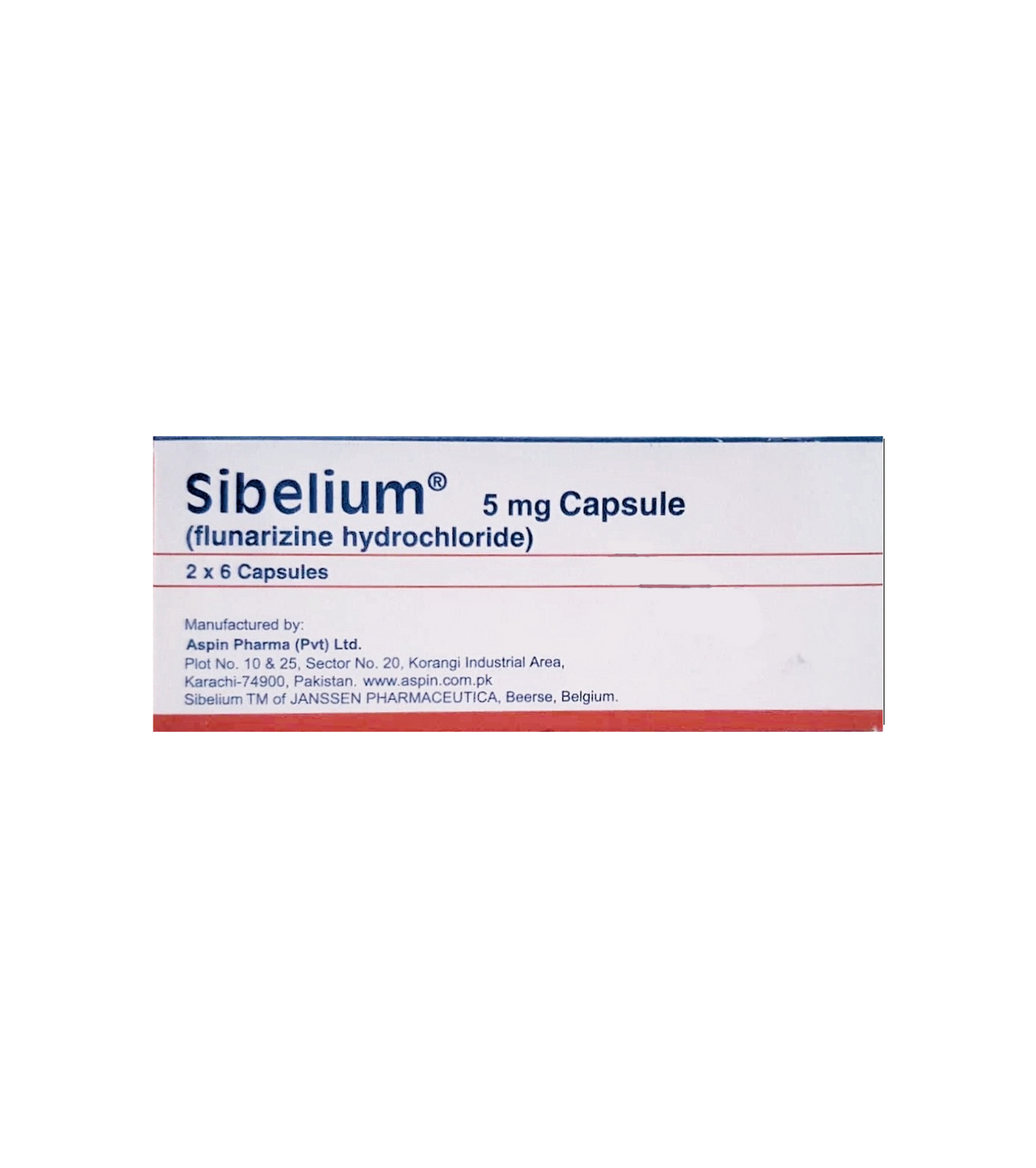 cap sibelium 5mg 12s
