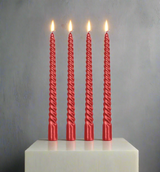 wax candle 4pc 10'' pack 374