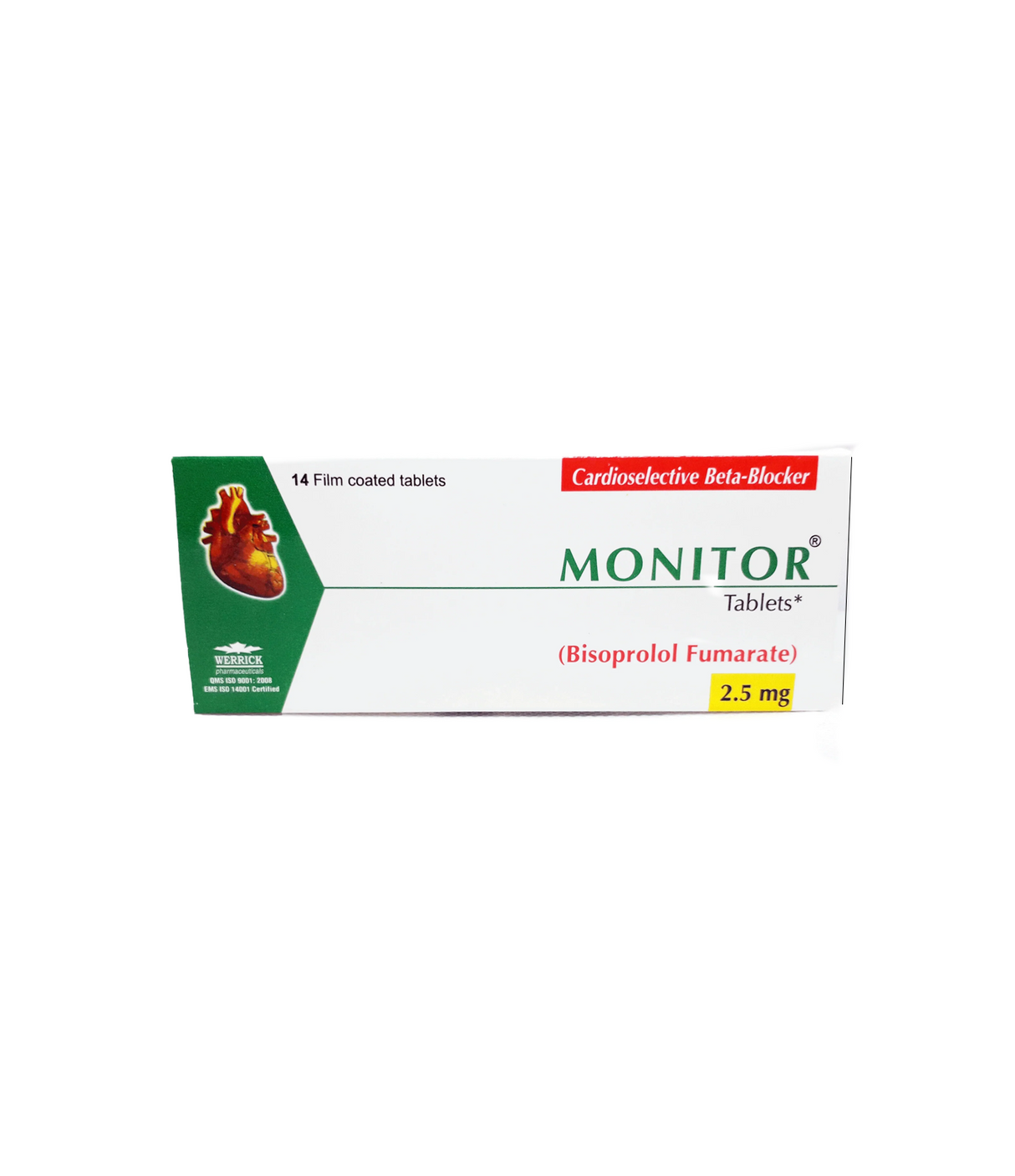 tab monitor 2.5mg 14s