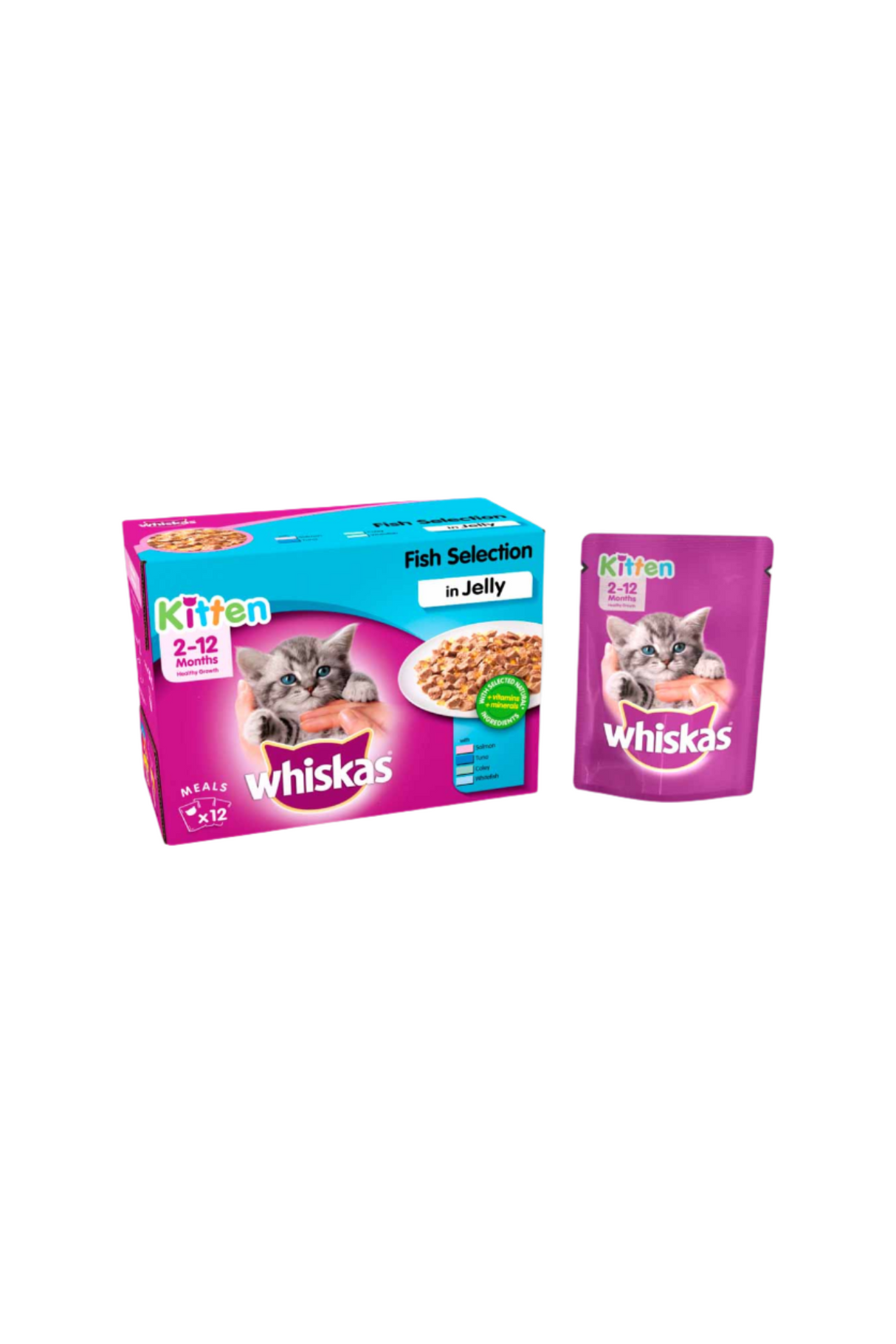 whiskas cat food jelly 85g