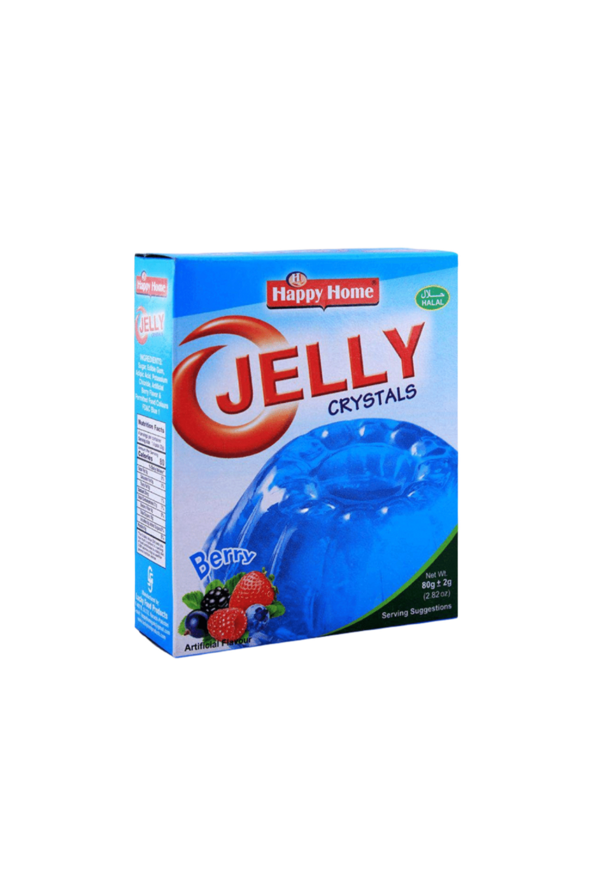 happy home jelly blueberry 80g