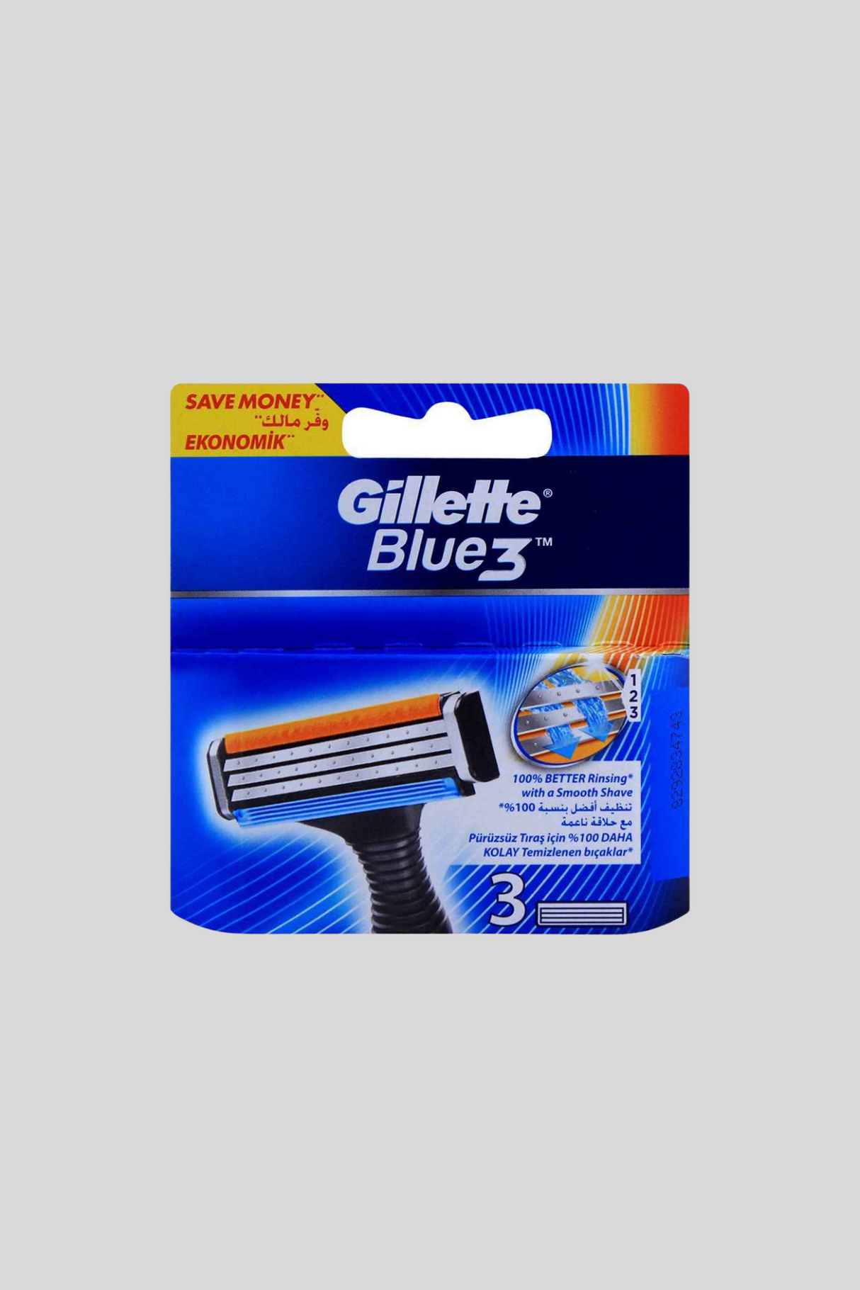 gillette blade blue3 3p