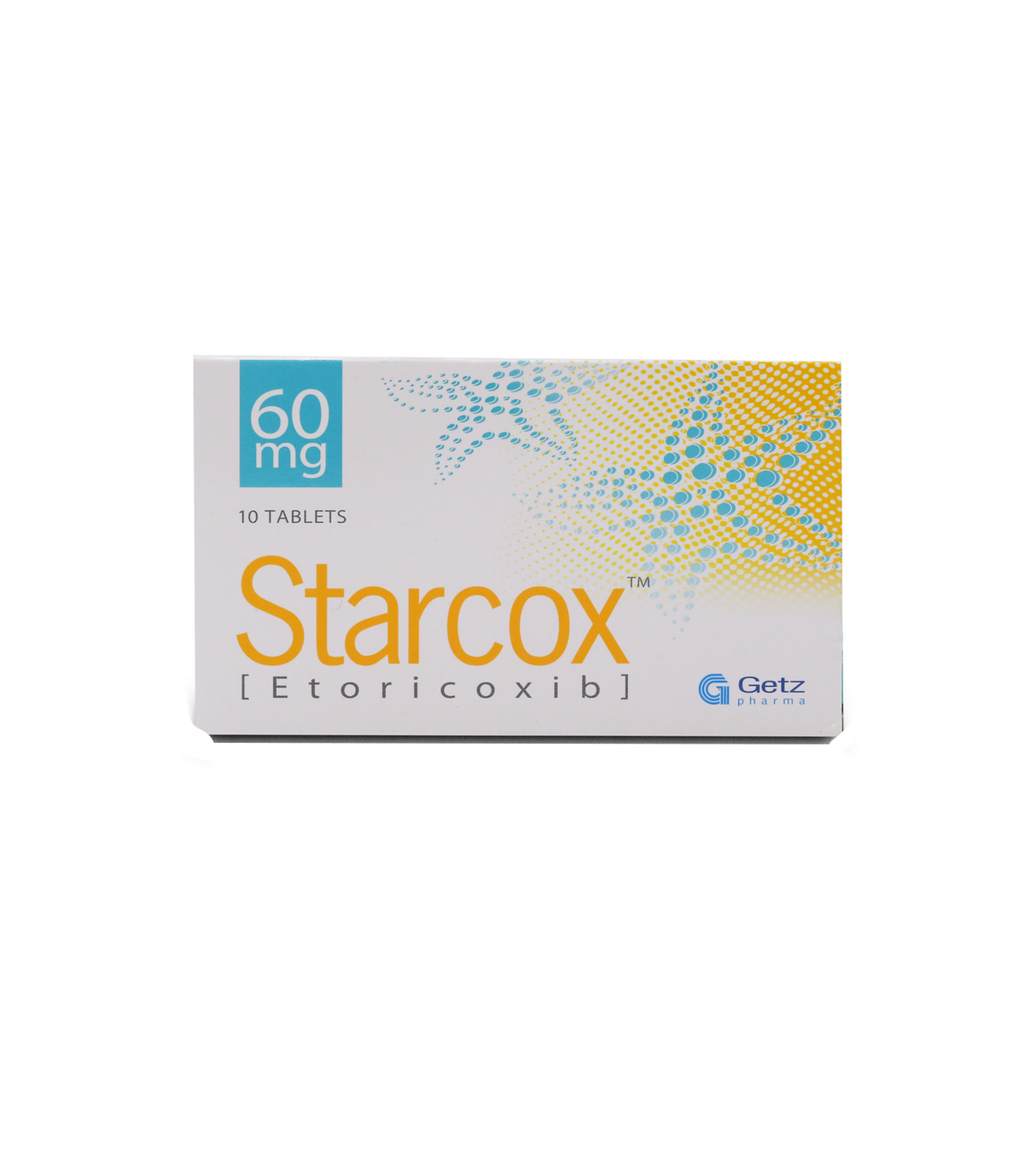 tab starcox 60mg 10s