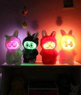 labubu doll luck different color  with music & light 6"