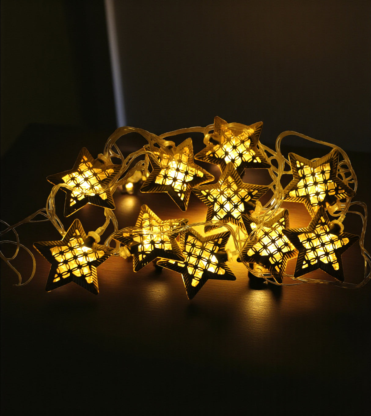metal light star golden china