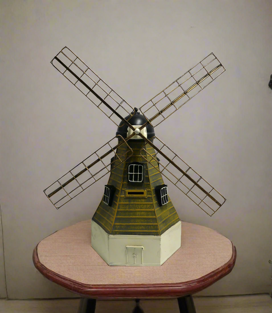 metal wind mill china