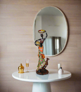 statue african lady 26101