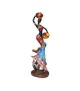 statue african lady 26101