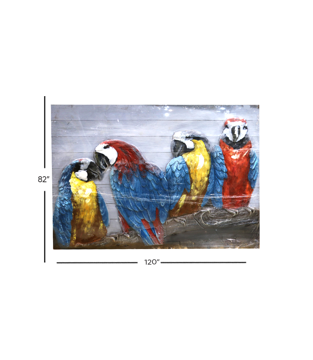 443-2 wd scenery parrot 82x120