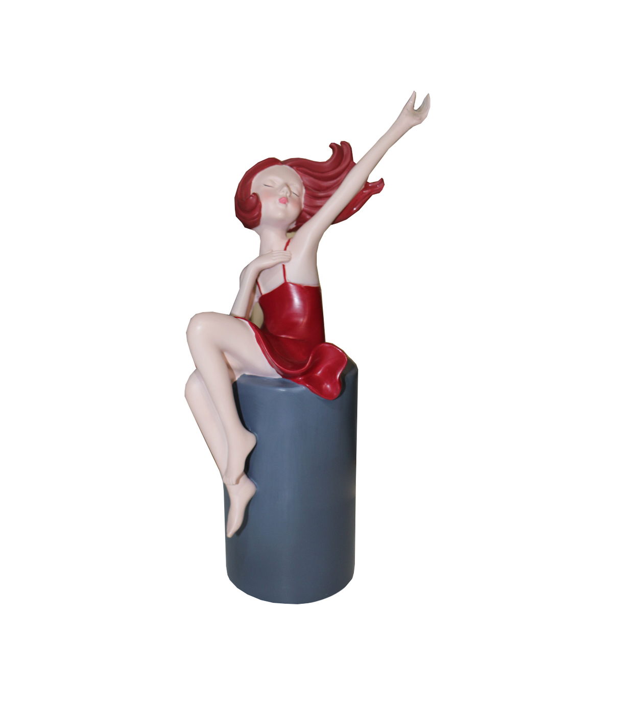 statue girl china d775