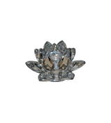 crystal flower lotus 2"x4" china d805