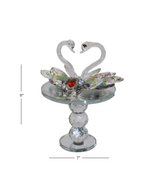 crystal sawan stand rotating 9"x7" china d819