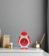 table clock robot 8"x6.5" d212