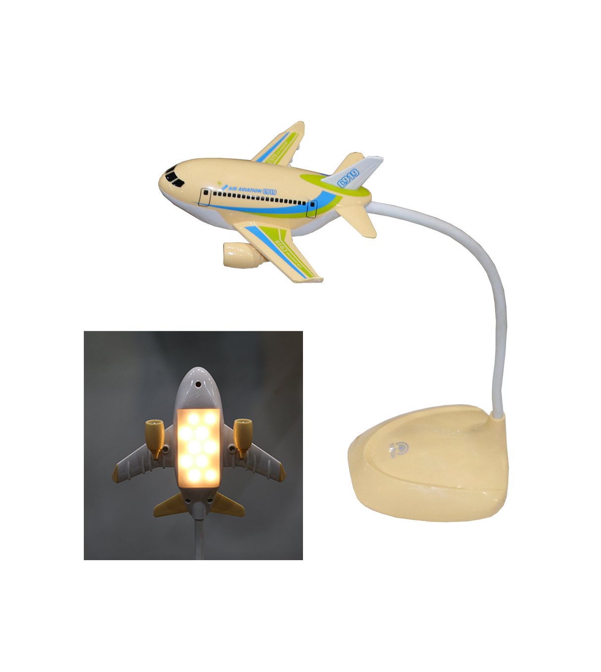 table lamp plane 1820