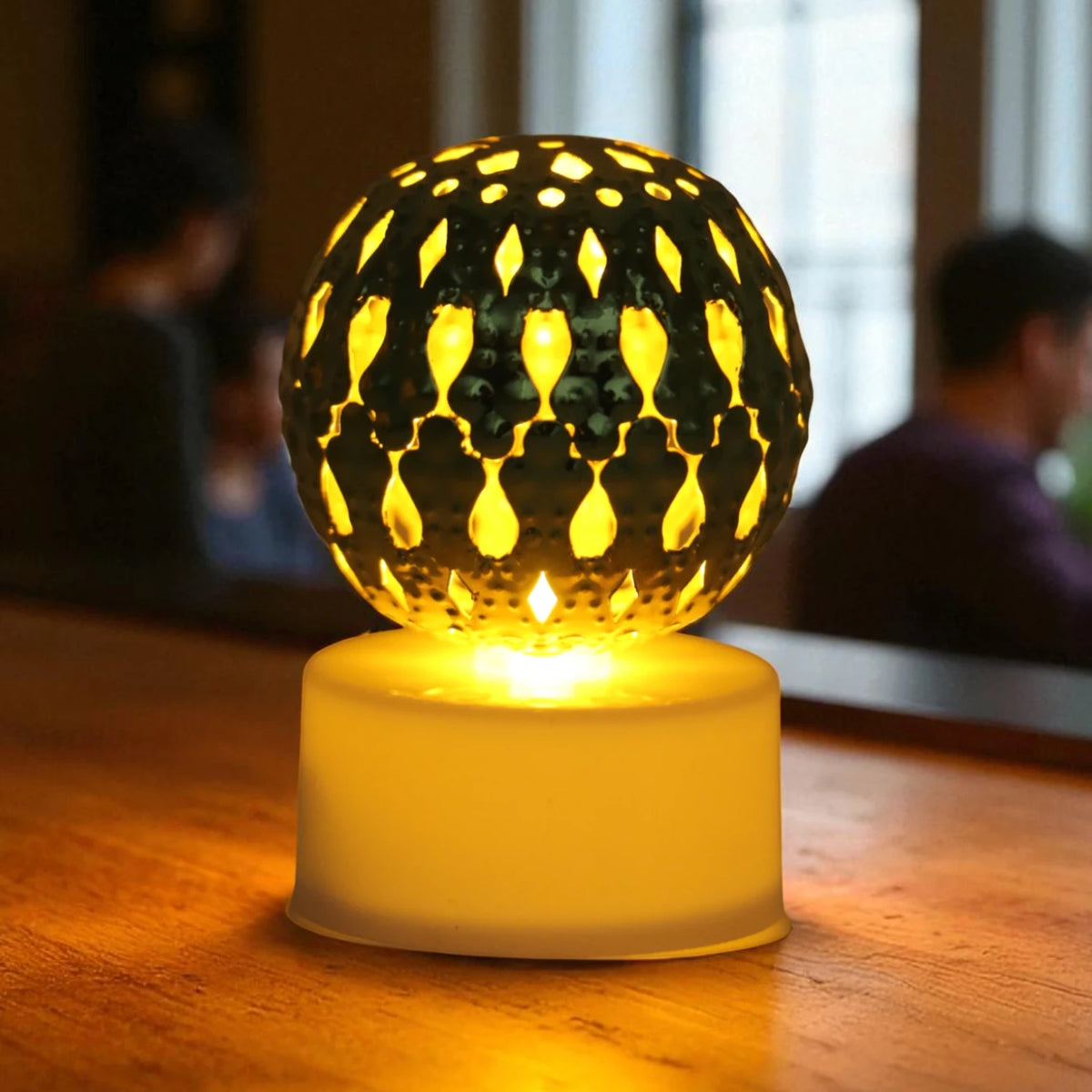 led candle wire ball golden china 