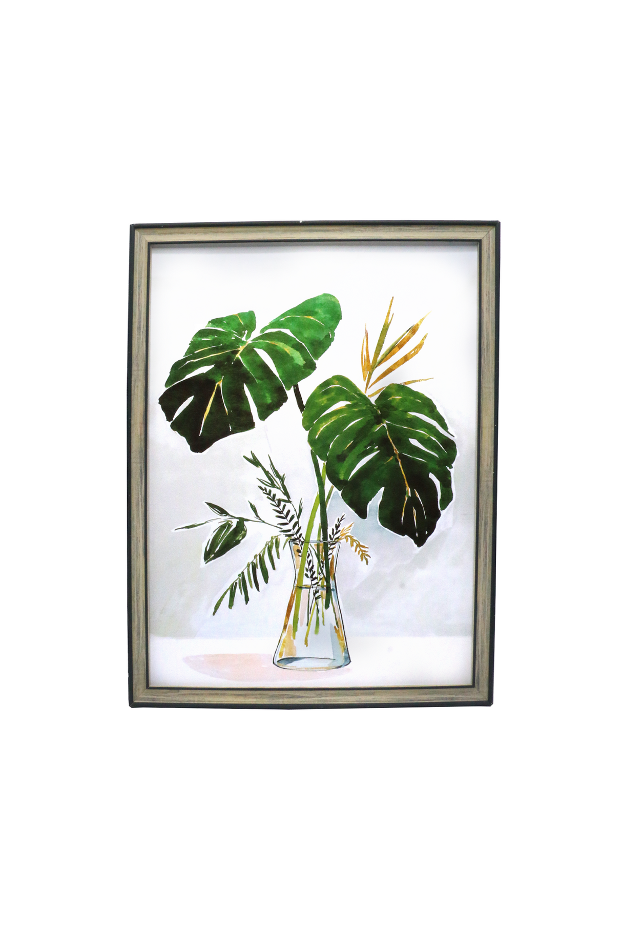 printed card frame scenery 42x32cm china d839