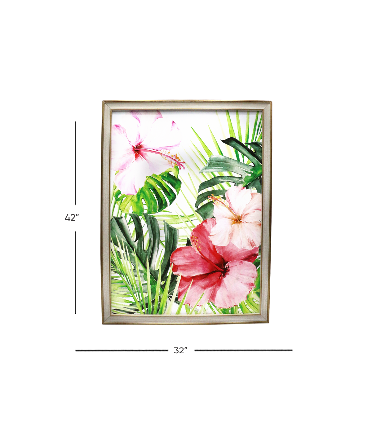 printed card frame scenery 42x32cm china d839