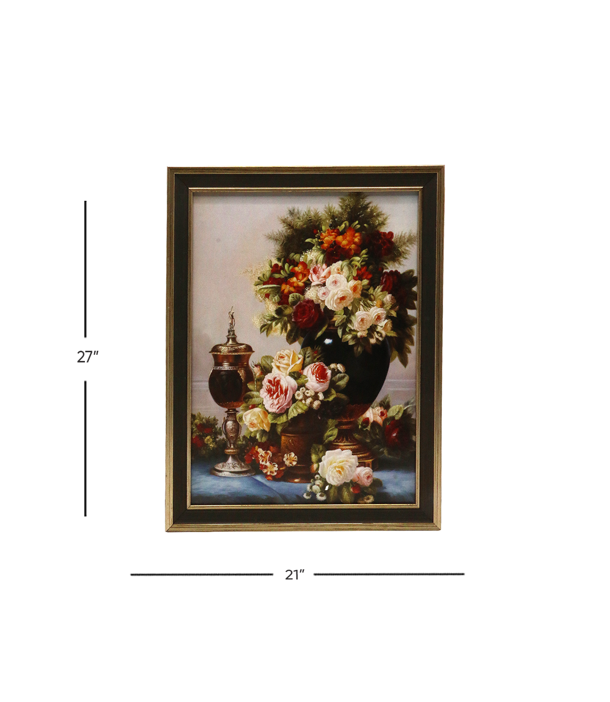 printed card frame scenery 21x27cm china d850