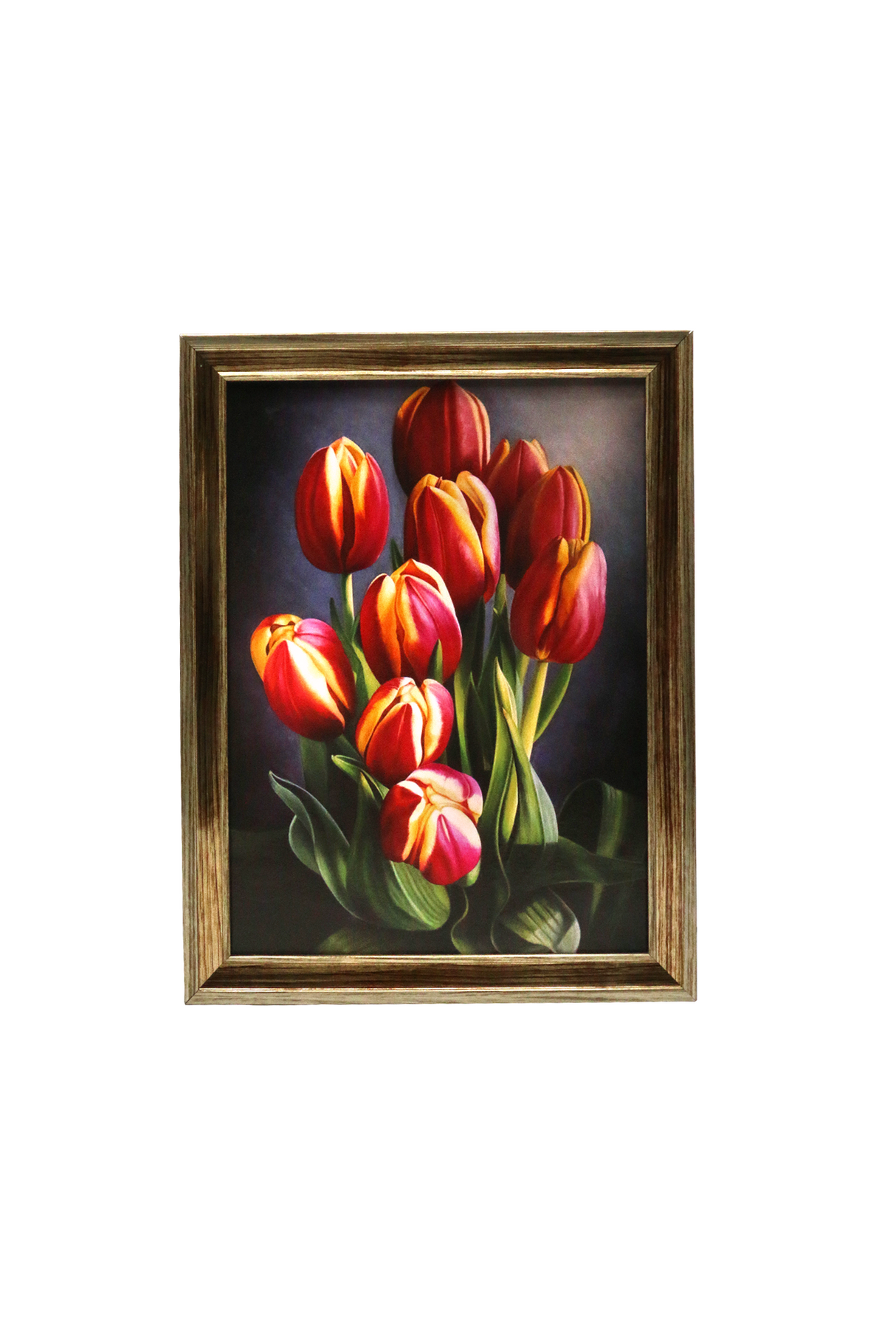 printed card frame scenery 21x27cm china d850