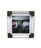 framed flower painting 32x32cm china d855