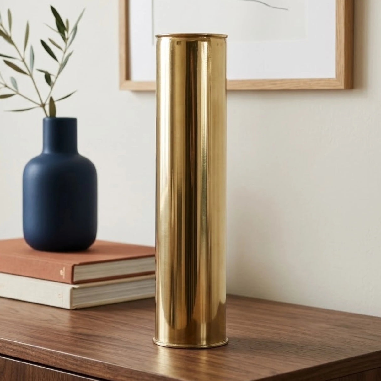 metal vase golden large 36"