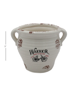 ceramic table planter vase 5''h china d990