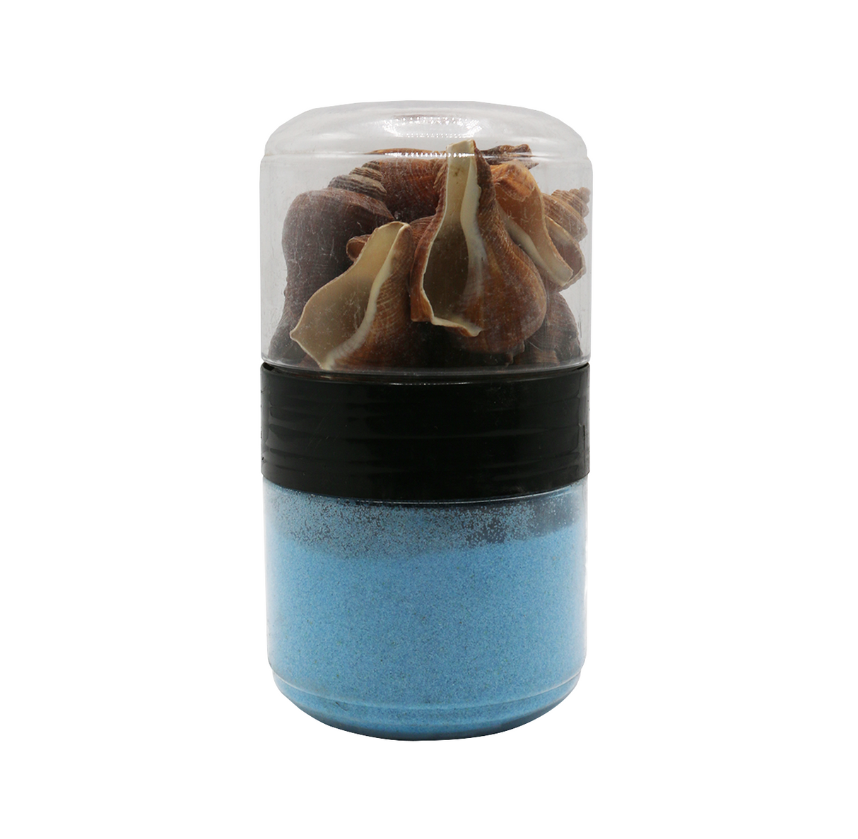 aquarium decor shell & sand jar china 1002
