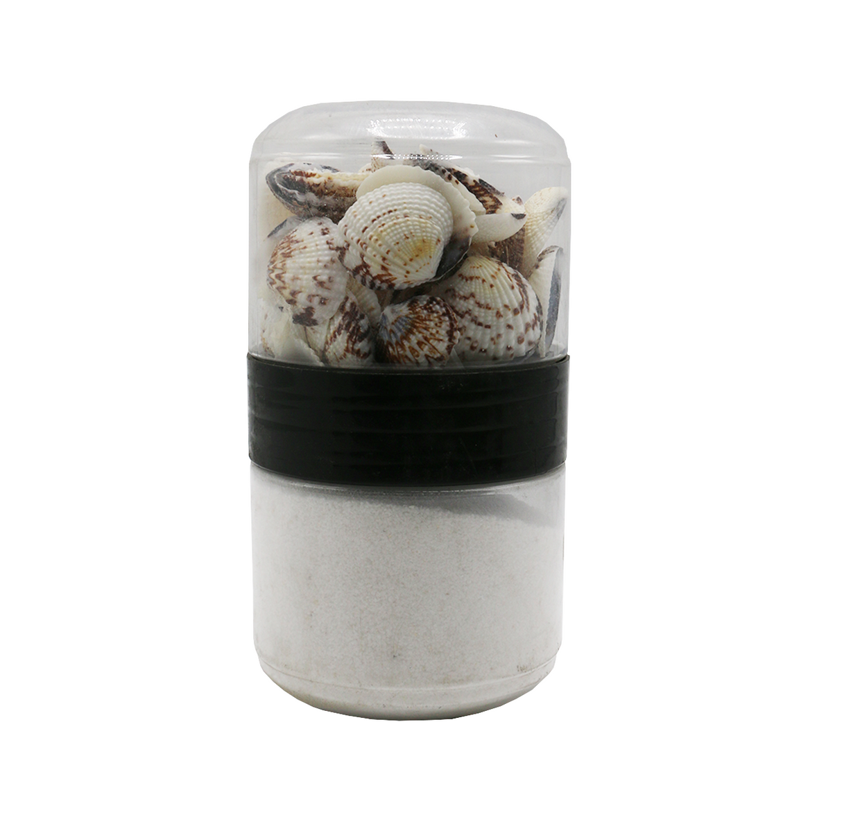 aquarium decor shell & sand jar china 1004
