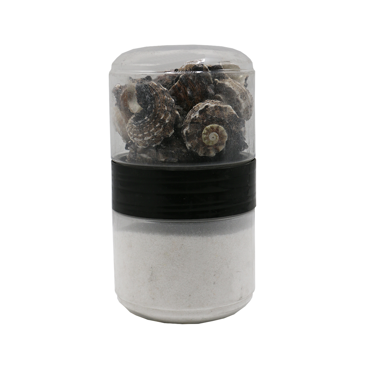 aquarium decor shell & sand jar china 1004