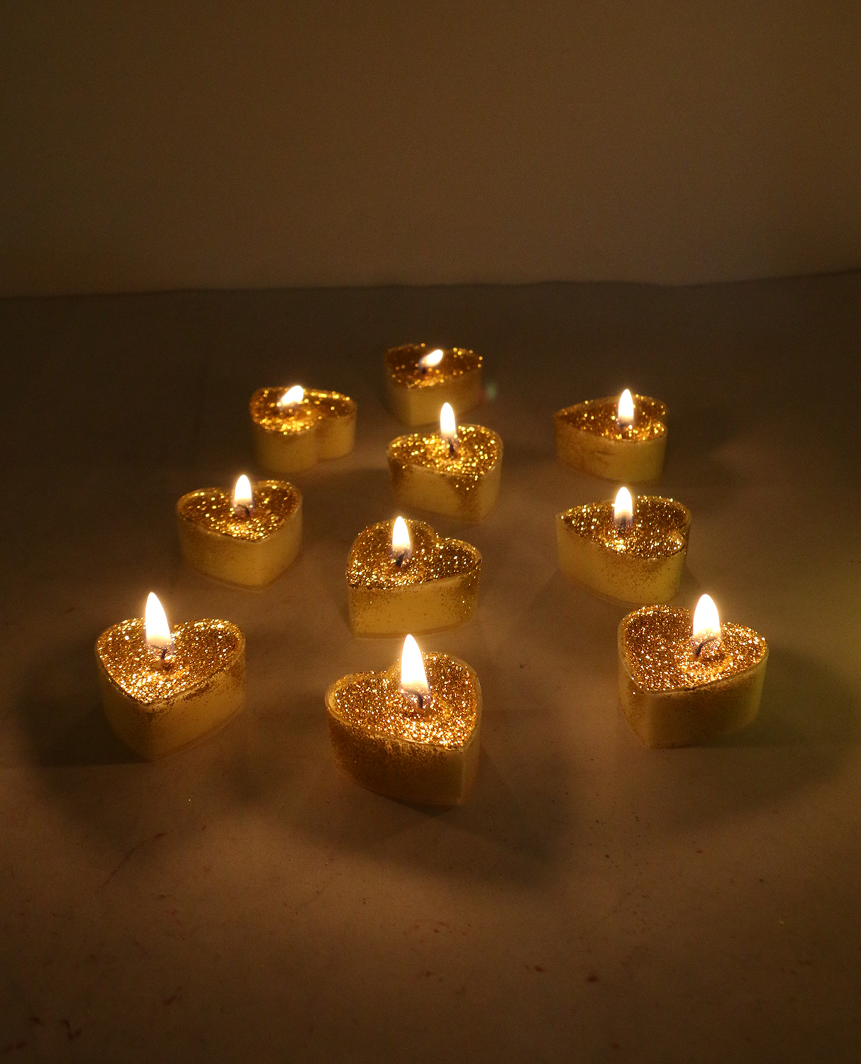 wax candle glitter 10pc pack 354