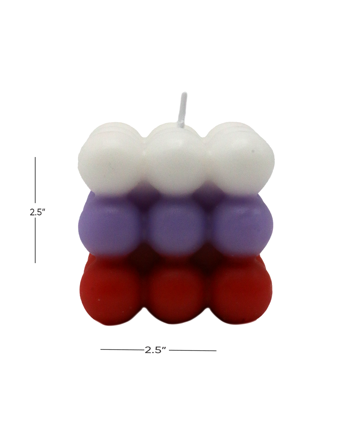 wax candle bubble 1pc 362