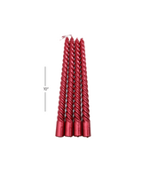 wax candle 4pc 10'' pack 374