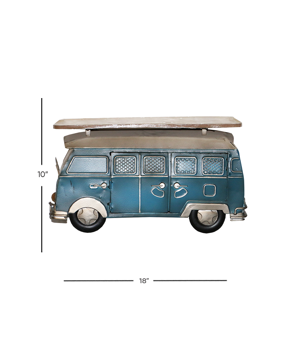 metal wall decor box with shelf van 10''x18'' china 800004