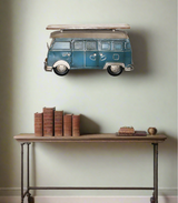 metal wall decor box with shelf van 10''x18'' china 800004