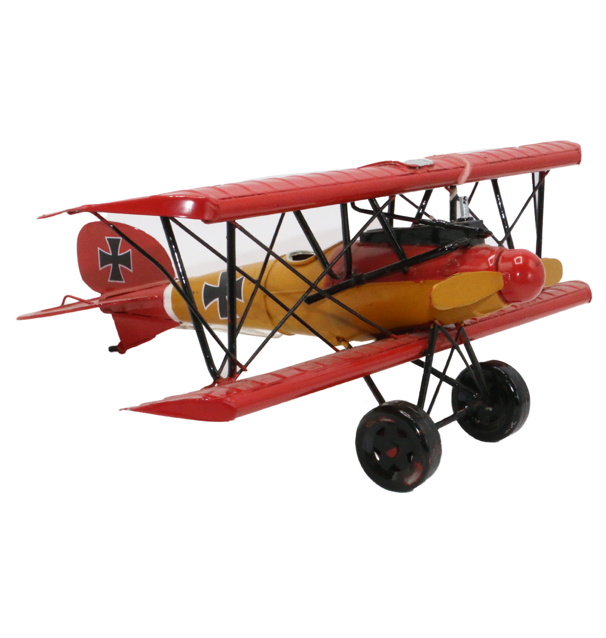 metal antique decoration plane 6''x15'' china 251