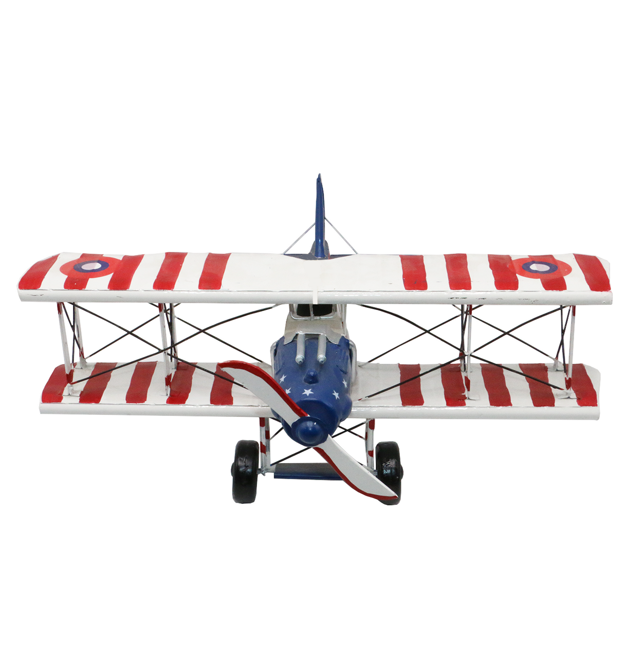 metal antique decoration plane 6''x15'' china 827