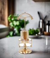 candle stand umbrella 11.5"hx4"w china d479
