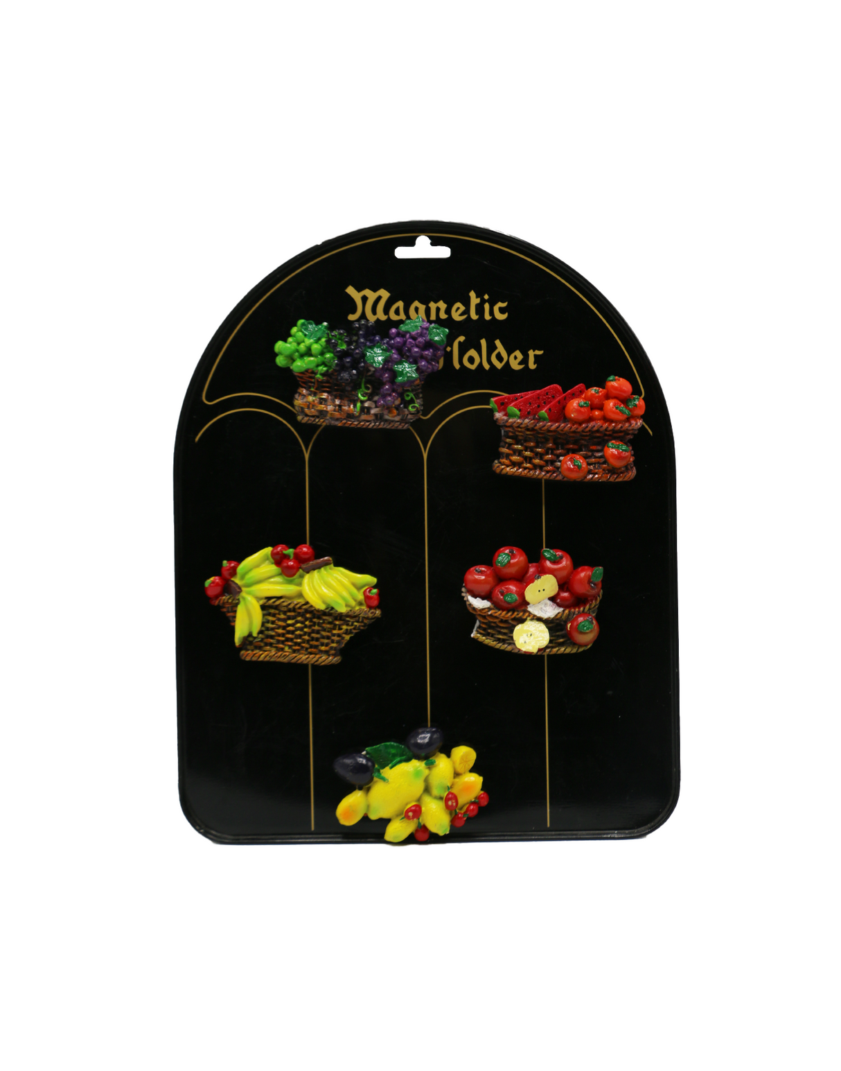 fruit basket fridge magnet 5cm china d525