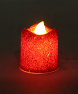led mini candle glitter 1pc china 1.5"x1.5" (min 6pc order)
