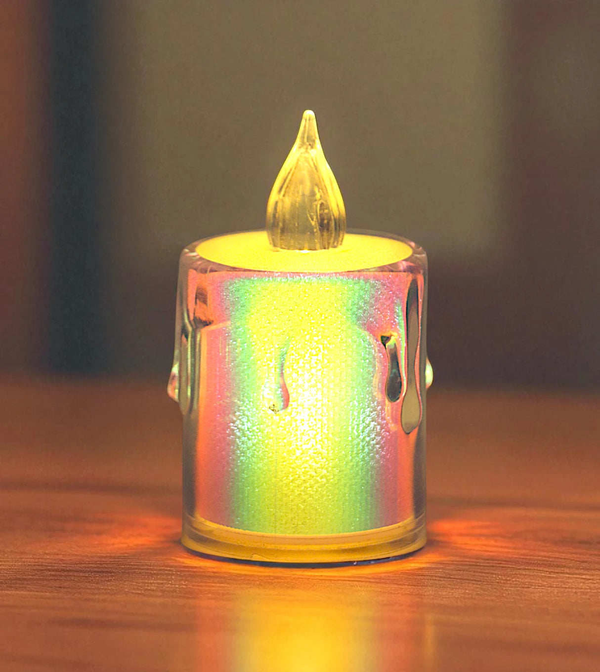 led candle multi shine medium china "2.5x1.5"