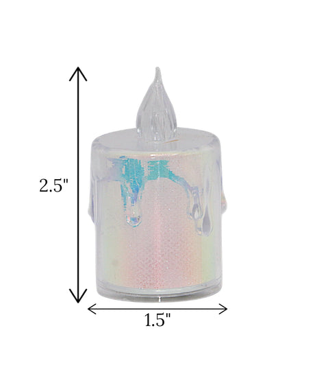 led candle multi shine medium china "2.5x1.5"