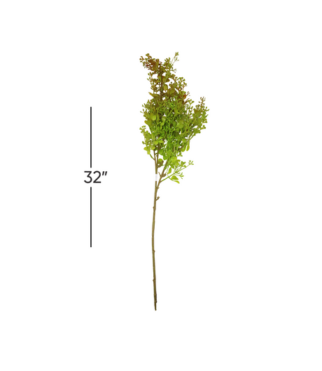 autumn green leaf branch 32" china 875-6 china