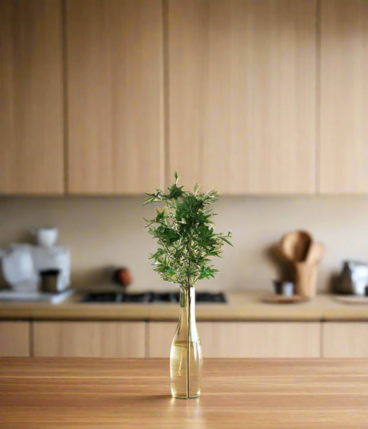 maple leaf branch green 36" china 876-52