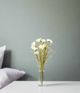 dry flower bunch white 22'' china 876-16