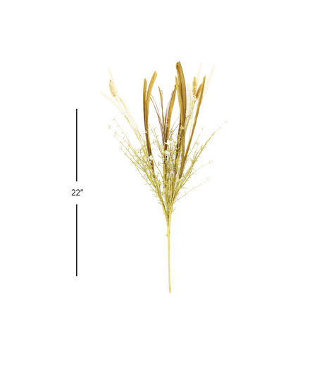 dry flower sitta bunch white 22'' china 875-15