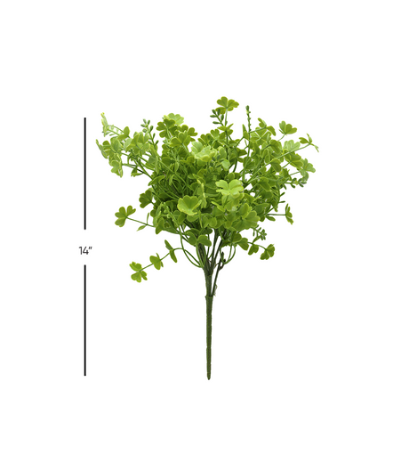 light green leaves bunch 14'' china 875-6